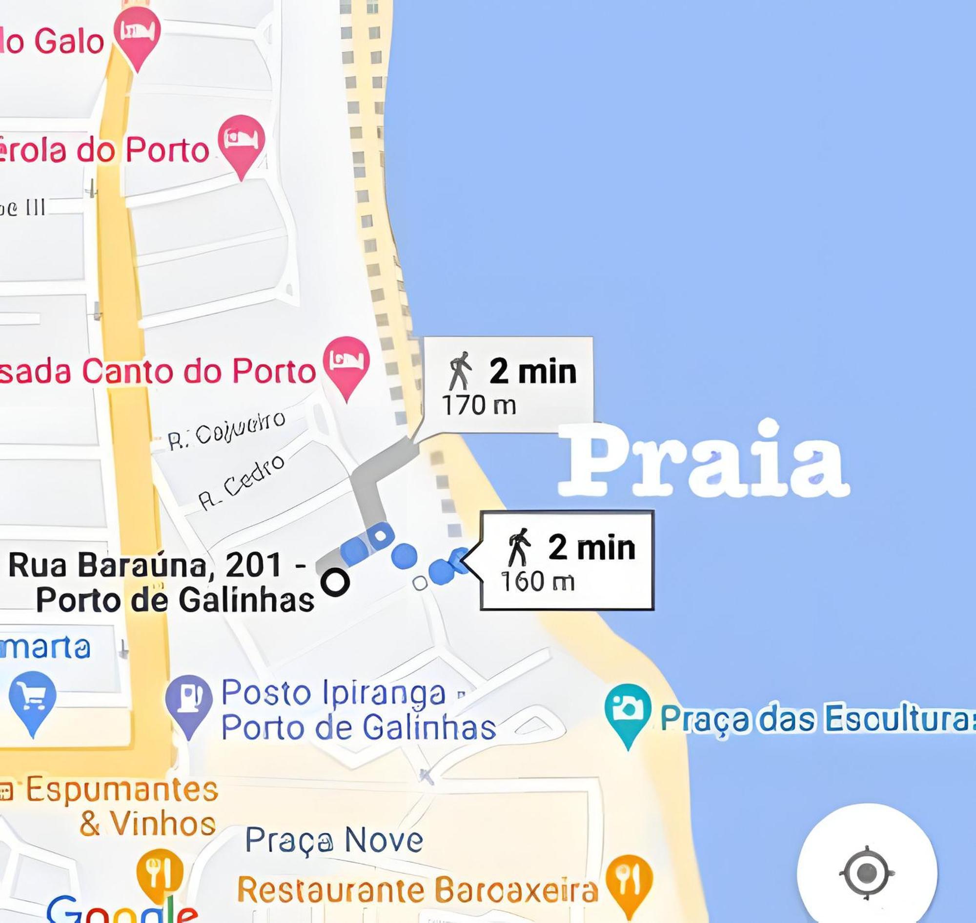 Apartamento Com 2 Quartos A 50 Metros Da Praia Pôrto das Galinhas Esterno foto